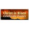 Signmission CHRIST IS RISEN CELEBRATE EASTER BANNER SIGN easter bible celebrate resurrection B-Christ Is Risen Celebrate - alternate 1